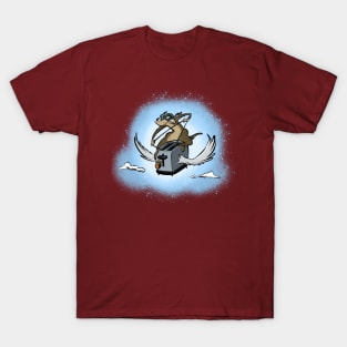 Flying Toaster Weasel T-Shirt